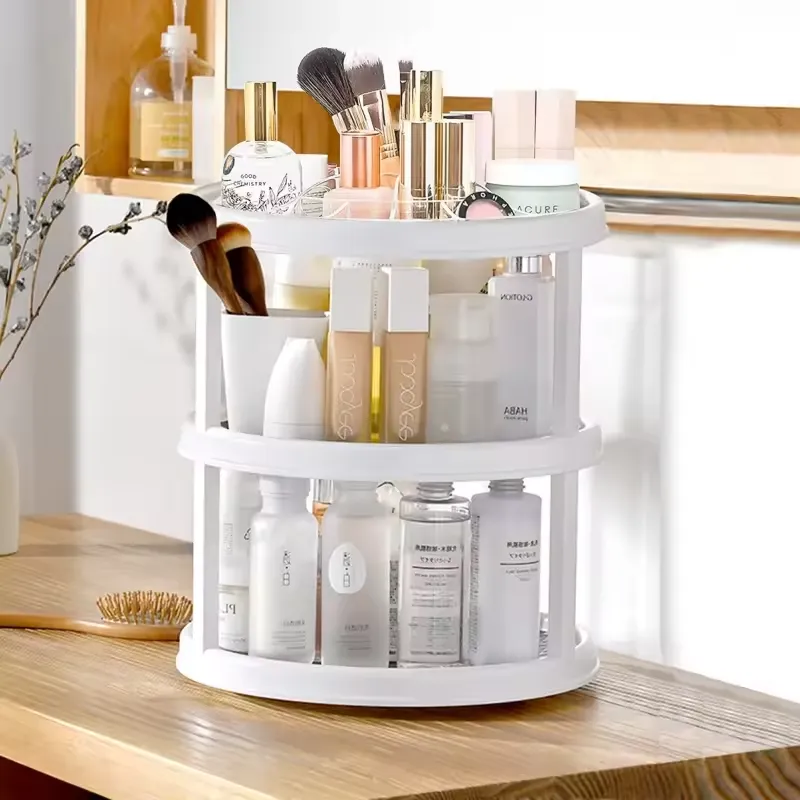 Organizador Multifuncional Giratorio 360° de 3 Niveles
