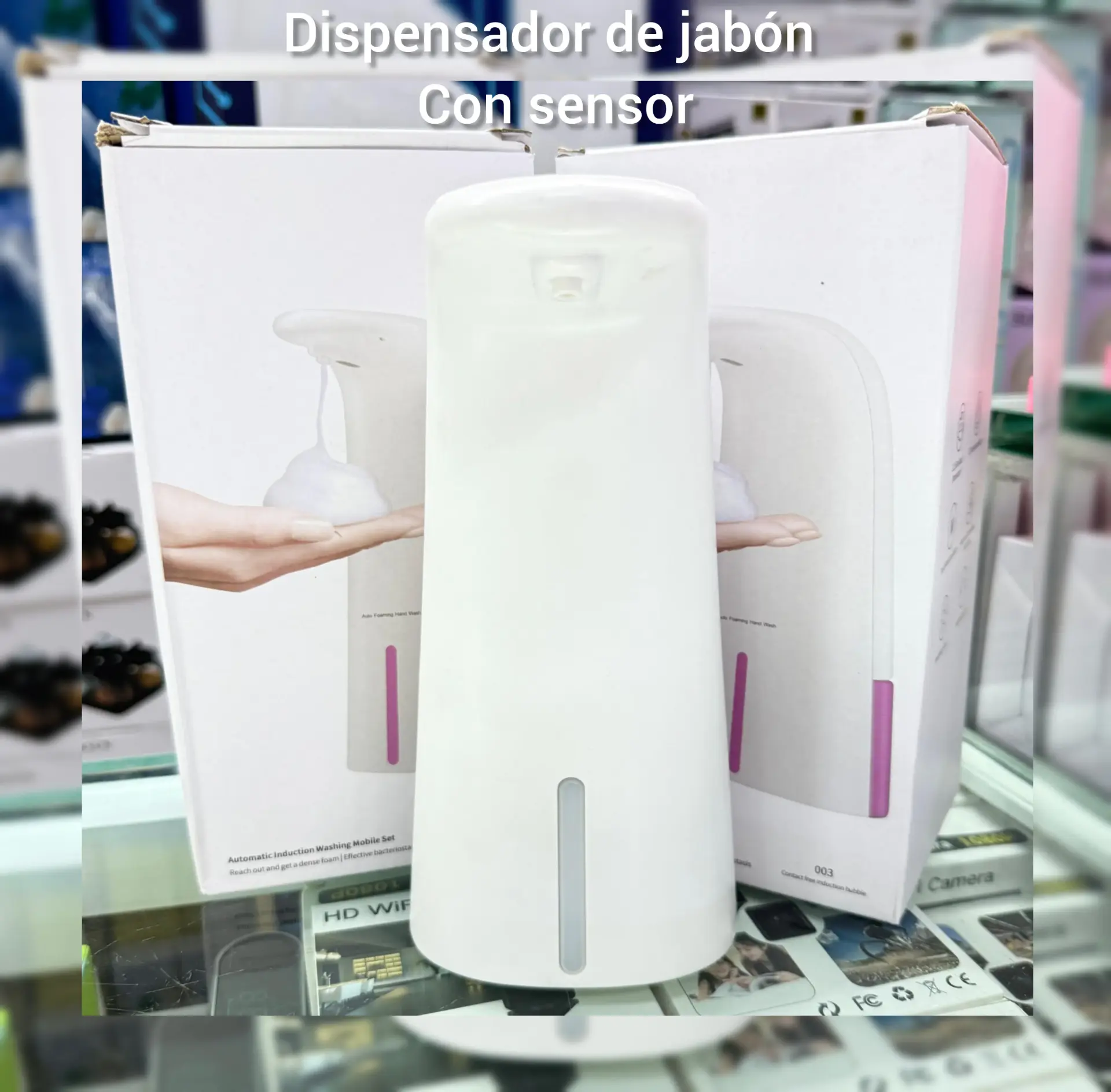Dispensador De Jabon Con Sensor